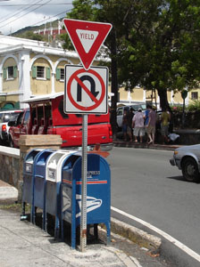 no-U-turn sign