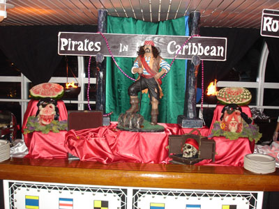 pirates IN the Caribbean buffet